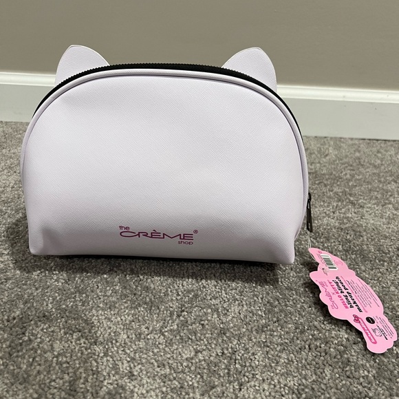 CREME SHOP HELLO KITTY SANRIO BLING  COSMETIC POUCH LIMITED EDITION - Picture 2 of 3